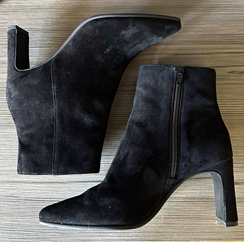 Dune london black suede - black,