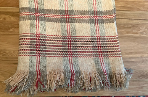 Welsh woollen blanket heavy - -,