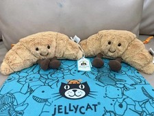 Jellycat Amuseable Croissant BNWT Birthday PLUSH  With Tag+ Dust Bag new 1PCS