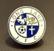 Long Lane JFC Non-League football pin badge