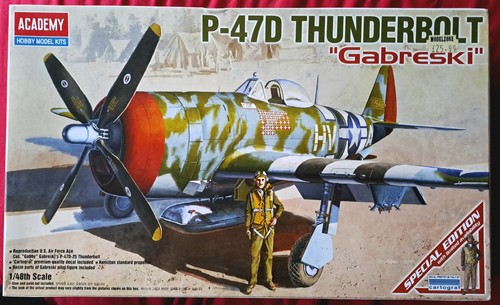 Academy 47d thunderbolt - 1/48, p-47d