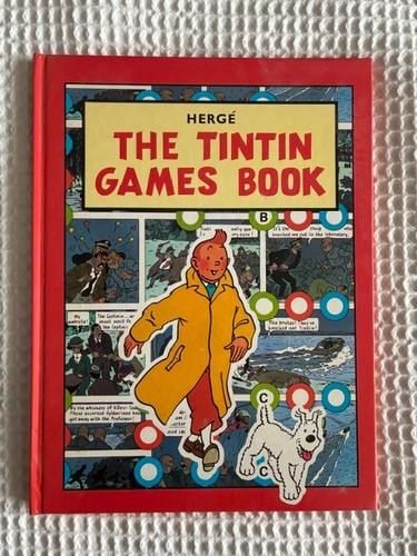 The tintin games book 1986 - book,