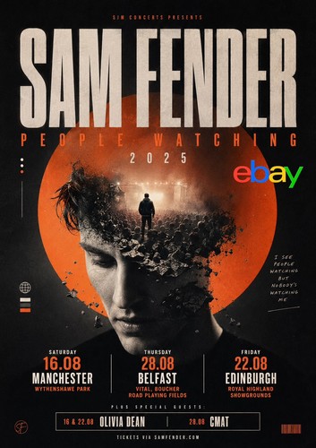 Sam fender people watching - fender, uk