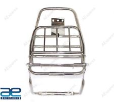 For Vespa Rear Rack Carrier Chrome Plated PX LML Star Speedy Stella Scooter GEc