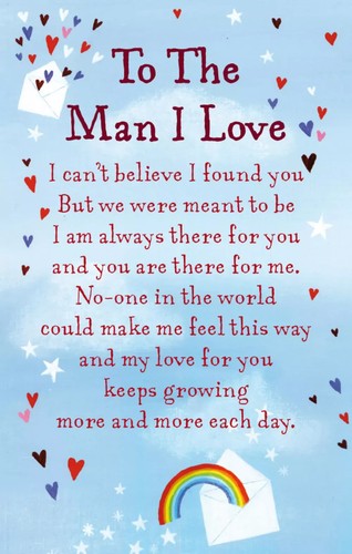 The man love - the,