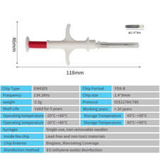 10/20Pcs Pet Microchip
