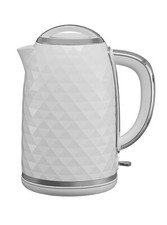 White Textured 1.7L Kettle -Fast Boil-BRAND NEW! - Free Delivery  Damaged Box ?