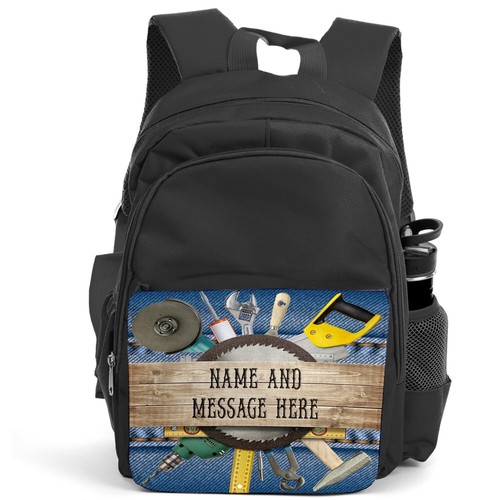 Personalised handyman backpack - personalised,