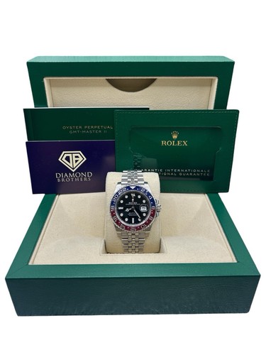 Rolex gmt master - ii, 126710blro