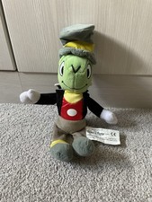 Disney Store Jiminy Cricket Plush Toy, Pinocchio, Vintage.