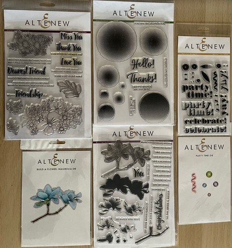 Altenew stamps and dies sets - stamps,