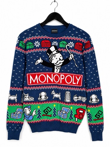 Monopoly christmas jumper mr - m,