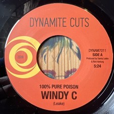 100% Pure Poison - Windy C - Vinyl Record 7” Single - VG+