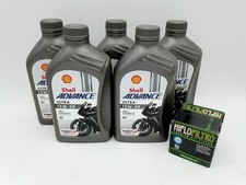 Shell Advance Ultra 4T 15W-50 / Oil Filter Aprilia RSV1000 SP Mille 00 - 01 Model