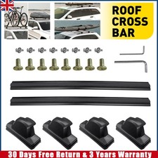 FULL LENGTH EXTENDED ROOF RAILS FOR HONDA CRV CR-V MK3 CROSS BAR RACK BARS 07-11