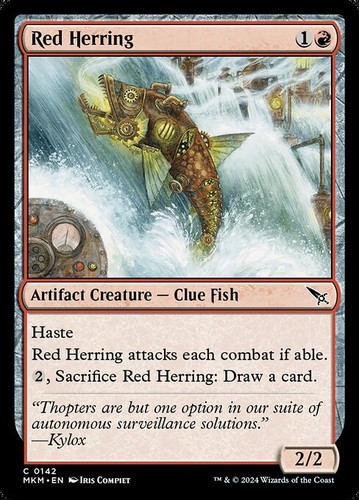 Mtg red herring - herring, (mkm)