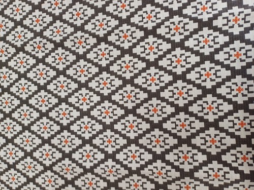 Woven aztec diamond fabric - woven,
