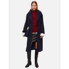 Jigsaw Women's Coat UK 10 Blue