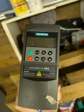 Siemens Micromaster 420 0.37kw VFD Variable Speed Drive 6SE6420-2UC13-7AA1