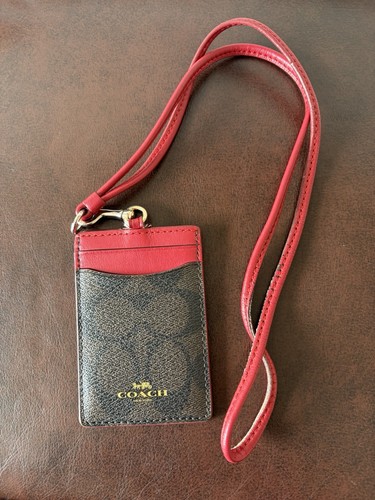 Coach signature canvas - id, card