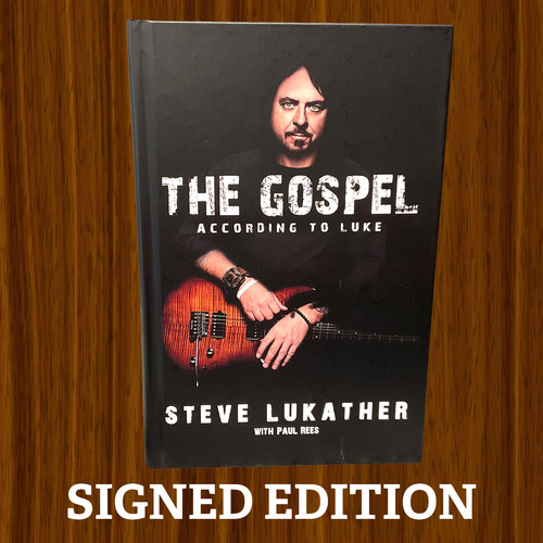 Steve lukather signed the - steve,