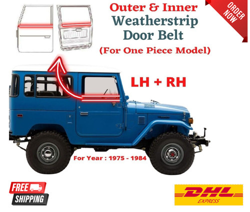Weatherstrip door beltline - weatherstrip,