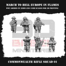 15mm WW2 British Rifle Company 72 figures Flames of War etc
