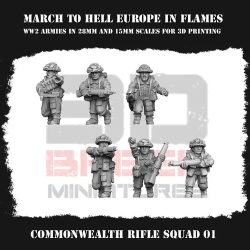 15mm ww2 british - rifle, company