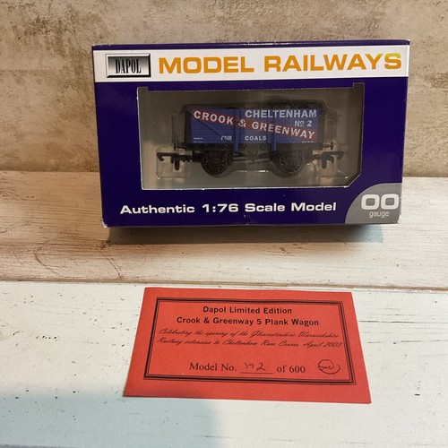 Dapol plank coal wagon - dapol, 5