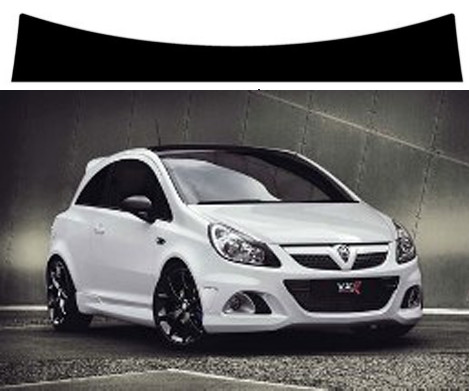 Pre cut sunstrip for - corsa,