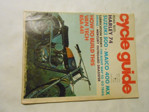 April 1970 cycle - april, guide