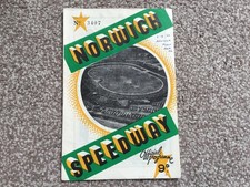 * NORWICH: M.FLOOD MEMORIAL TROPHY + JUNIOR TROPHY 2/4/60 speedway programme