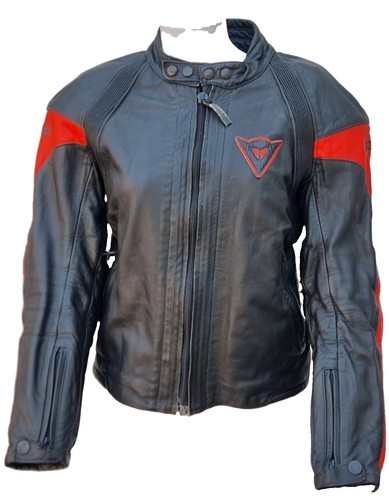 Dainese black red ladies - black,