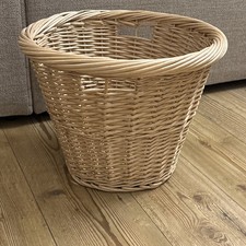 Light Wicker Laundry Storage