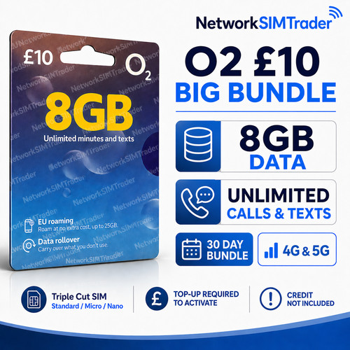 Big bundle payg - o2, £10
