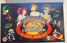 FUTURAMA The Complete Collection 15 Disc DVD Box Set FREE DELIVERY RARE 
