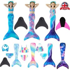 Kids Mermaid Tail With Monofin
