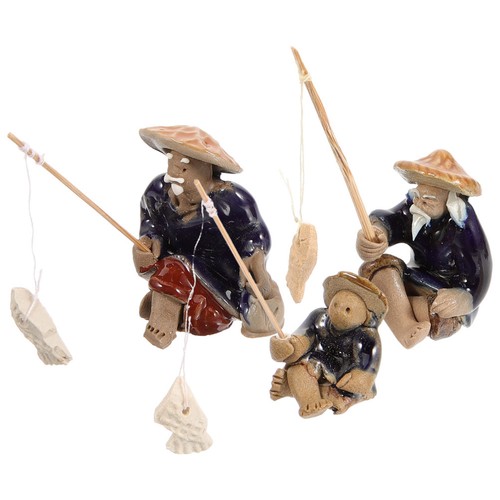 Pcs fisherman statue for - fisherman,
