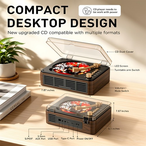 Retro bluetooth player - retro,