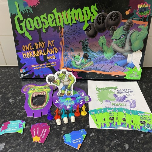 Vintage retro goosebumps - retro, board