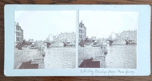 Whitby bridge from new quay - from,