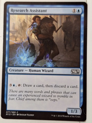Research assistant magic - assistant,
