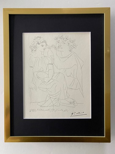 Pablo picasso vintage 1956 - picasso, |