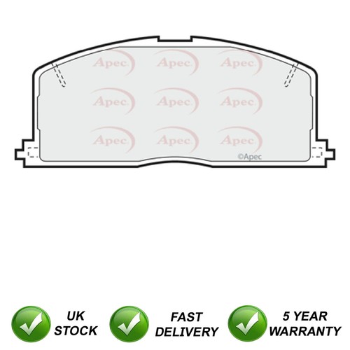 Brake pads set front - brake, sjr