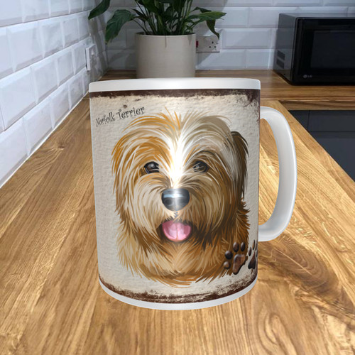 Norfolk terrier dog - terrier, 11oz