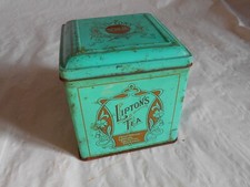 Vintage Tin Box Liptons tea