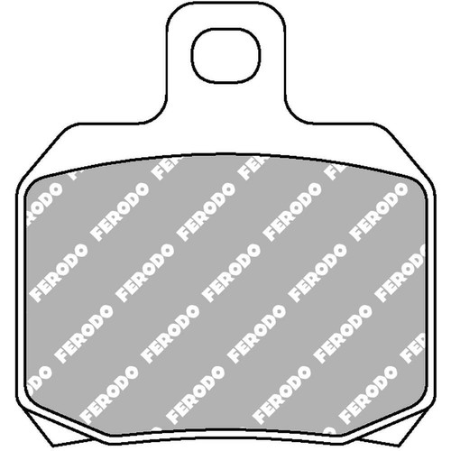 Brake pads ferodo fdb2074p - brake,