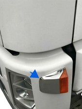 Chrome Indicator Cover Trims 2PCS S.STEEL FOR VOLVO TRUCK FH13-FH16 SERIES