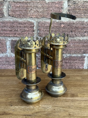 Vintage gwr brass great - vintage,