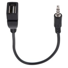3.5mm Black Car AUX Audio